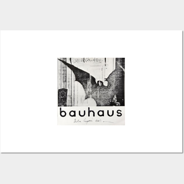 Bauhaus Bela Lugosi's Dead Wall Art by vintage-glow